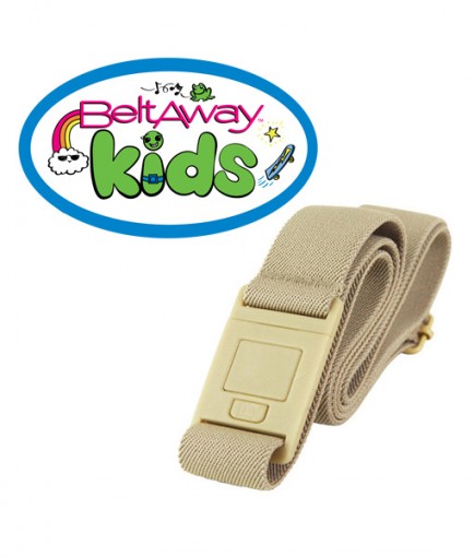 Beltaway Kids belt in sand color