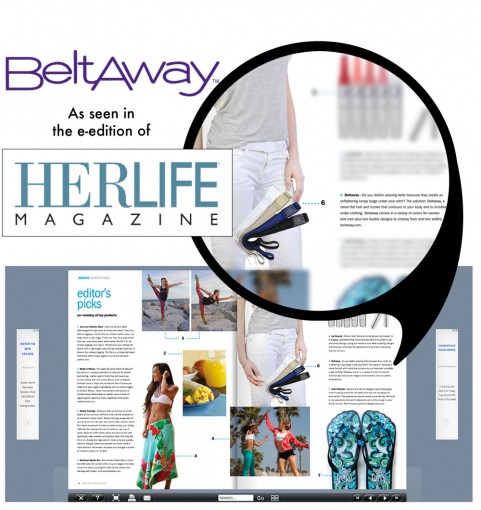 Beltaway as seen in HERLIFE Magazine