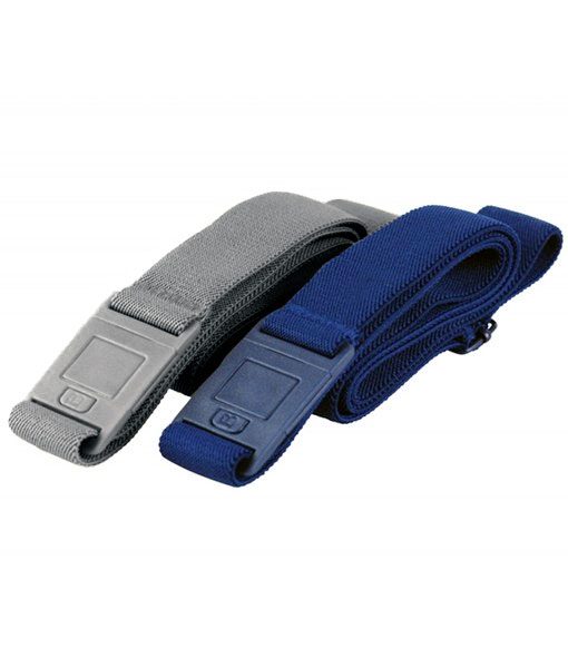 Gray Blue combo beltaway 2 square buckle belt